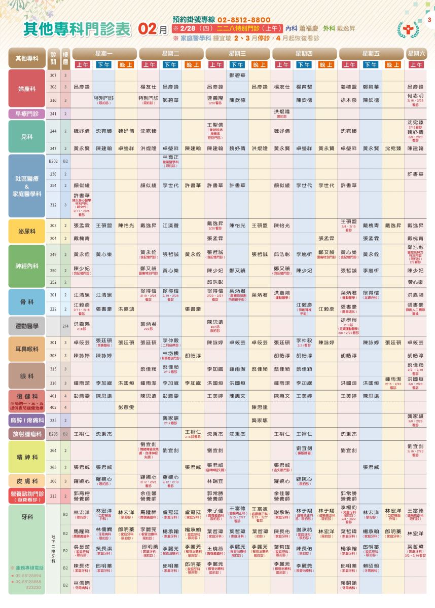 天主教輔仁大學附設醫院 衛教資訊